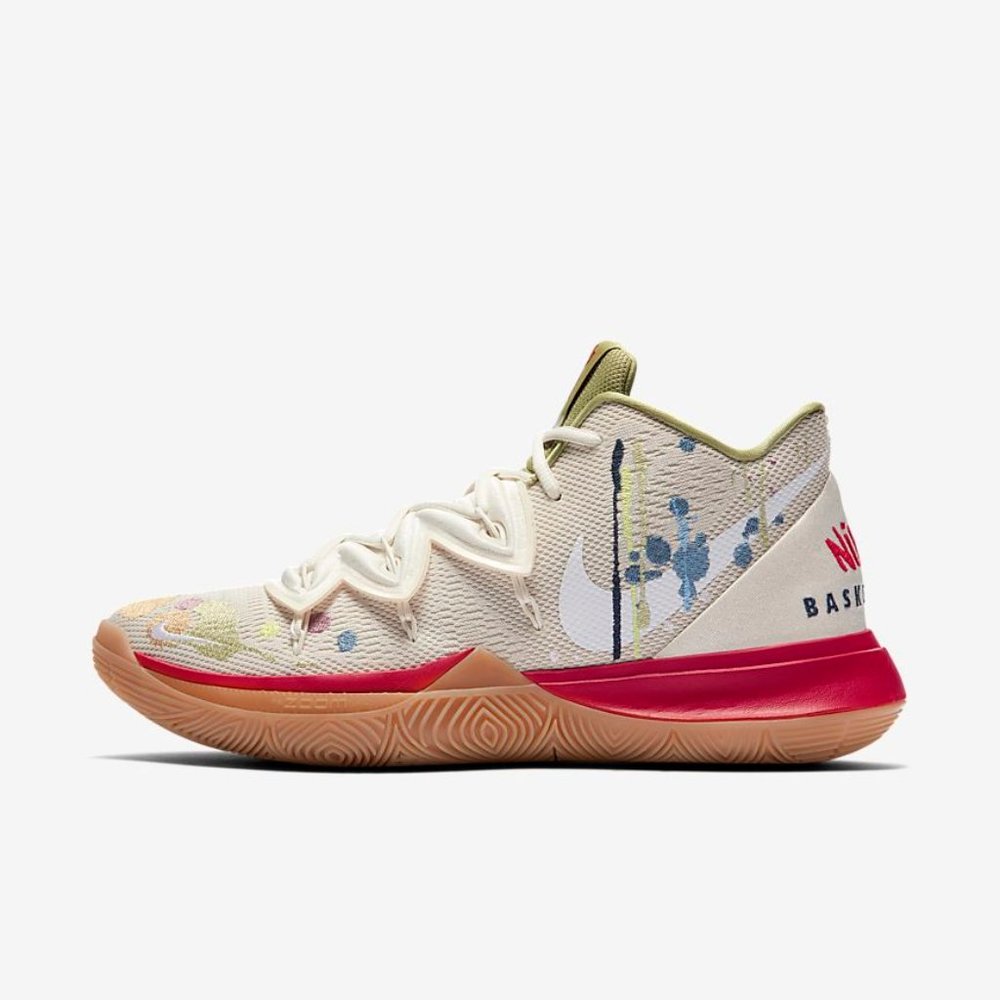 Used Nike Basketball Shoes Kyrie 5 Bandulu size 7Y